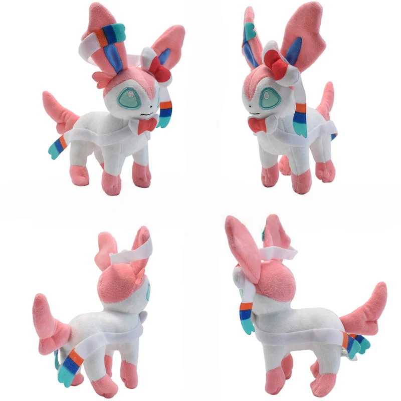 Neues Pokémon-Plüschtier Eevee Vaporeon Jolteon Flareon Espeon Umbreon Leafeon Glaceon Sylveon Perfektes Weihnachtsgeschenk Geburtstagsgeschenk – Detail 9