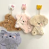 Cartoon Dog Hand Towels Quick Dry Kitchen Hand Towels Double-thickness Absorbent Hanging Towel Bathroom Wiping Water Hand Towel 4