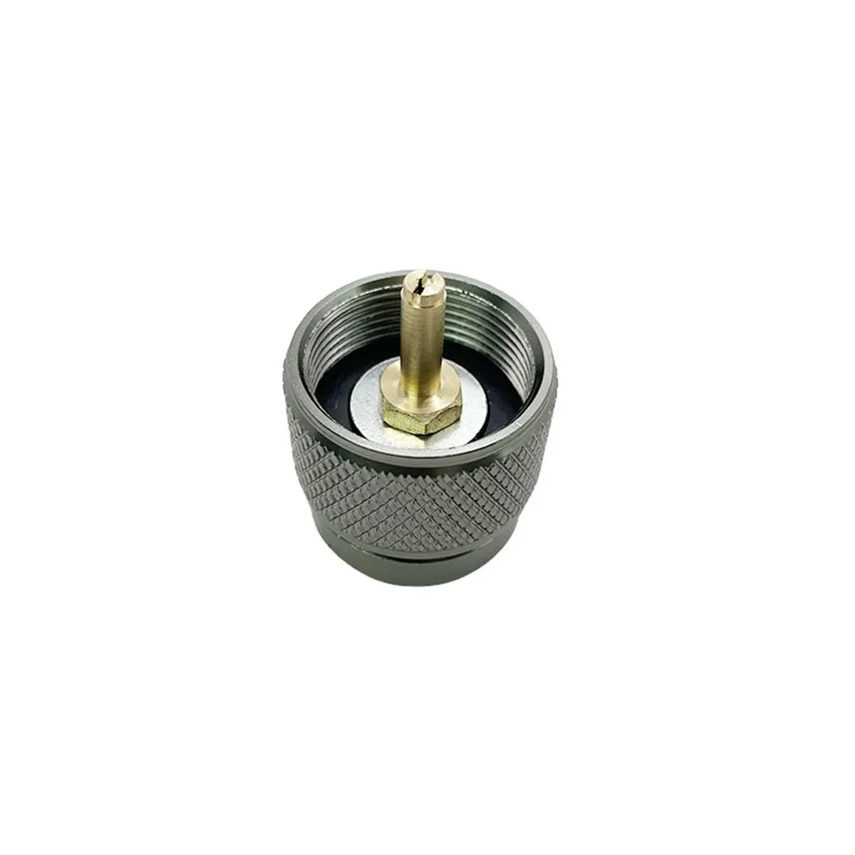 Ghulumn Adaptateur de recharge de propane Pique-nique Réchaud de tuyau pour tuyau réglable bilatéral