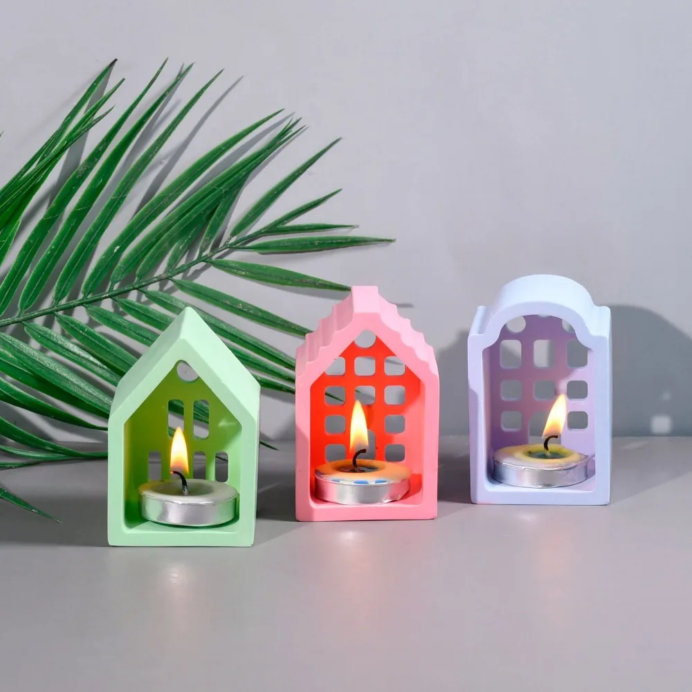 Clay Silicone Molds for DIY Home Decoration and Crafting