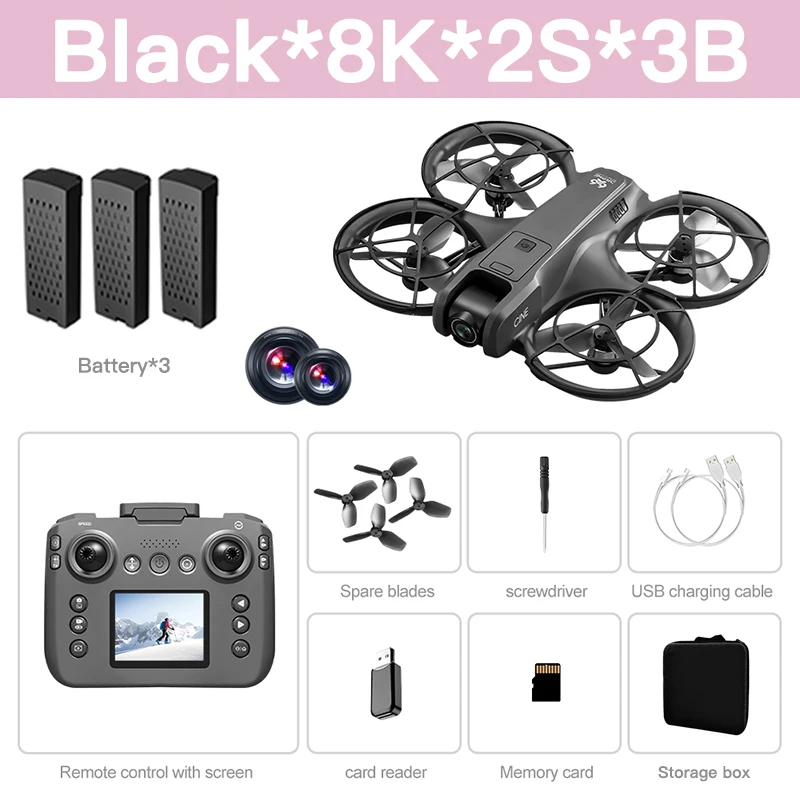 Batteria Nera-8K-3