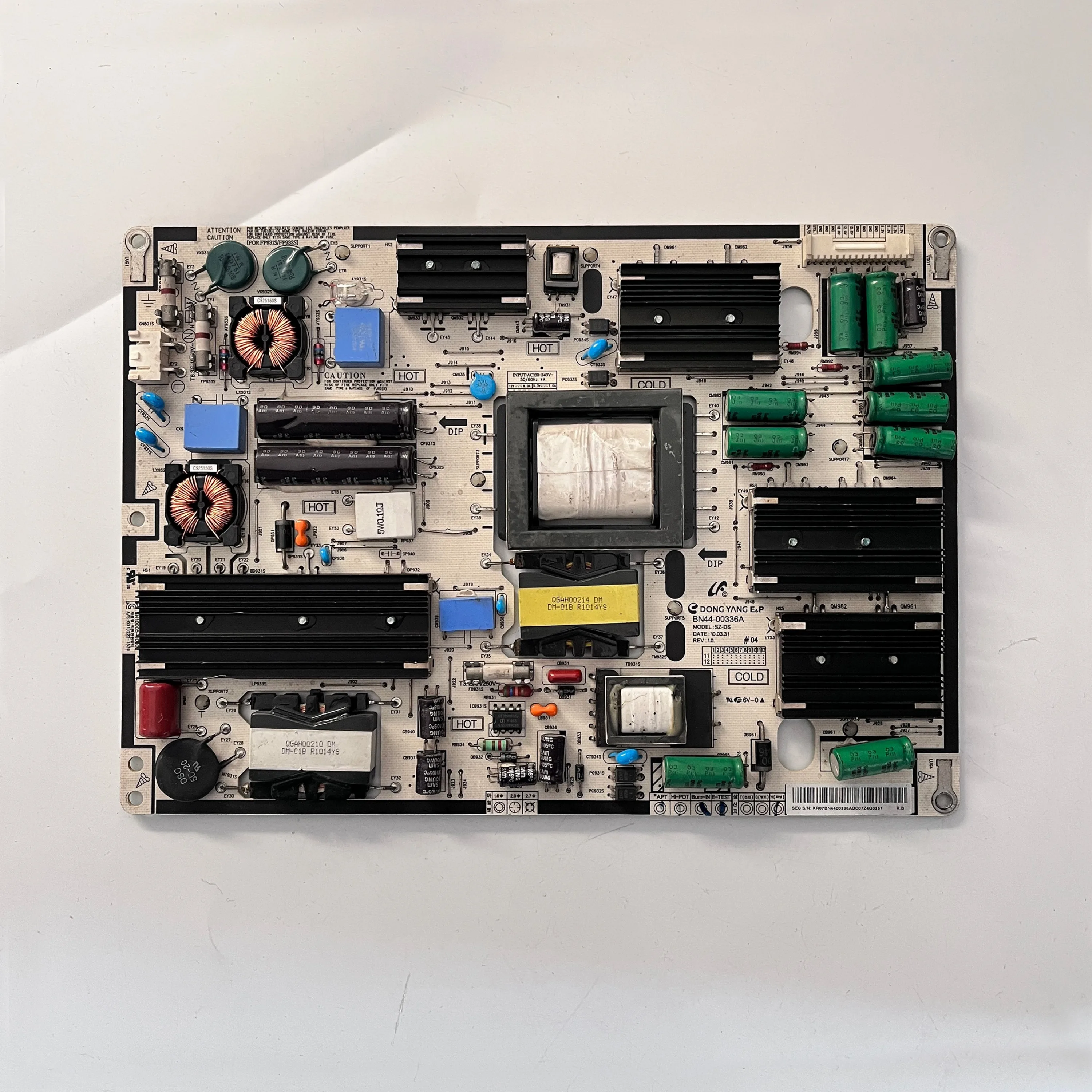 

Genuine Original TV Power Supply Board BN44-00336A Is Working Normally And Suitable For LCD TV Models LH40LBTLBC/ZA Accessories