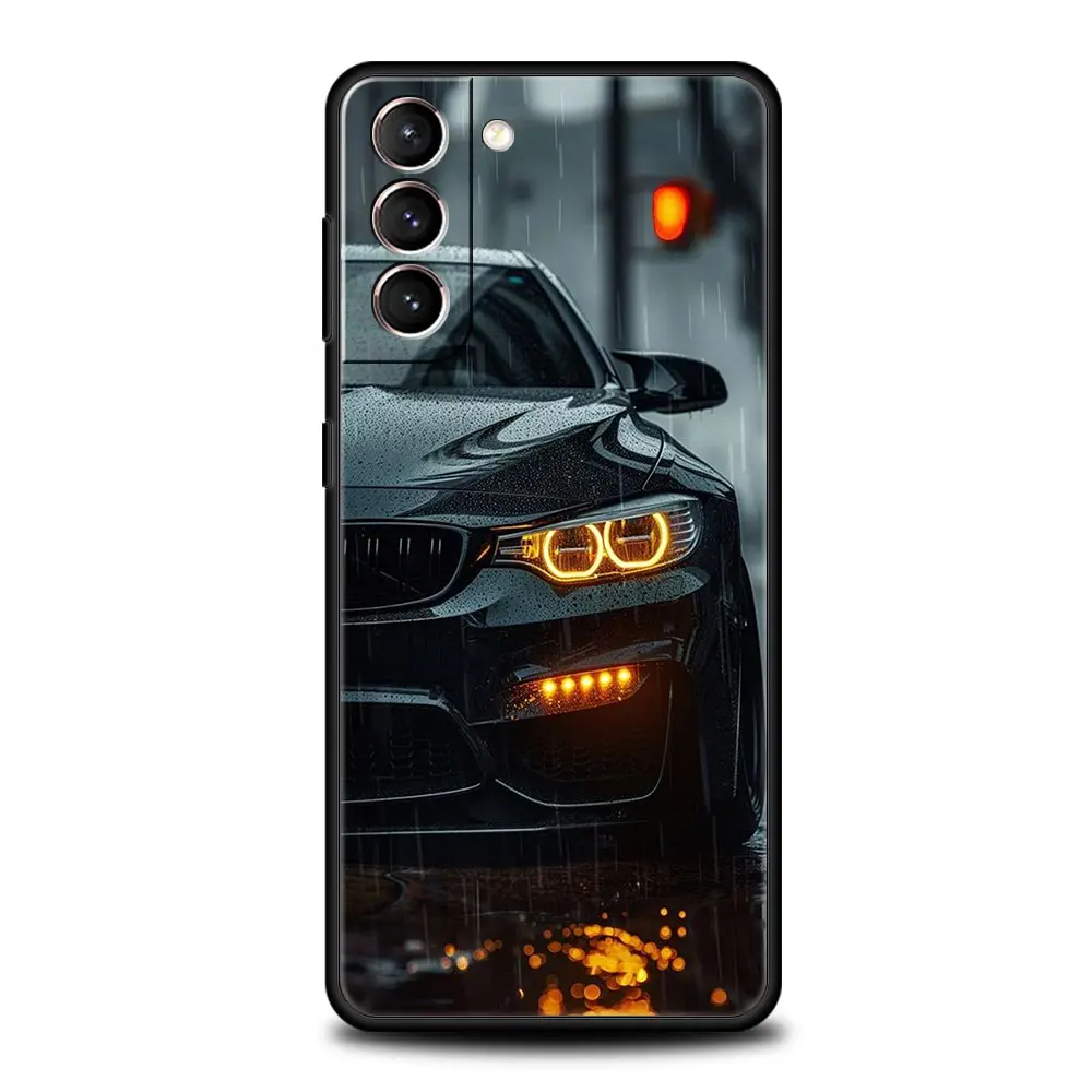 Super Car Sport Soft Black Phone Case