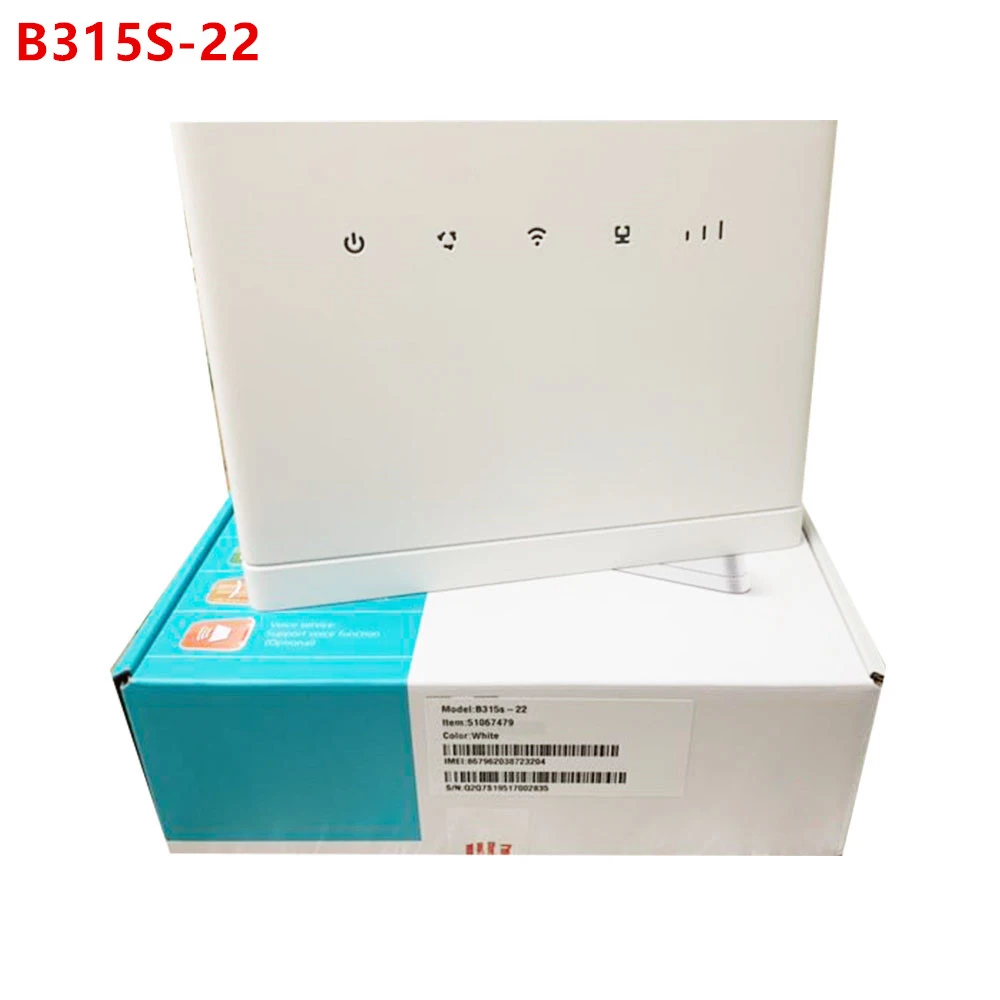 Sbloccato Per Huawei B315 Router B315S-22 3G 4G Lte Cpe Router Wireless Mobile Wifi Con Antenna + 2 Antenne