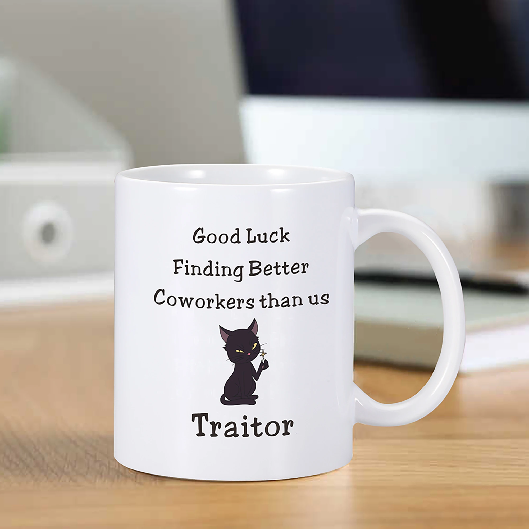 

Personalized Mug for Coworker Leaving Job Gifts for Friend Good Luck Finding Better Coworkers Than Us Funny Coffee Travel Mugs