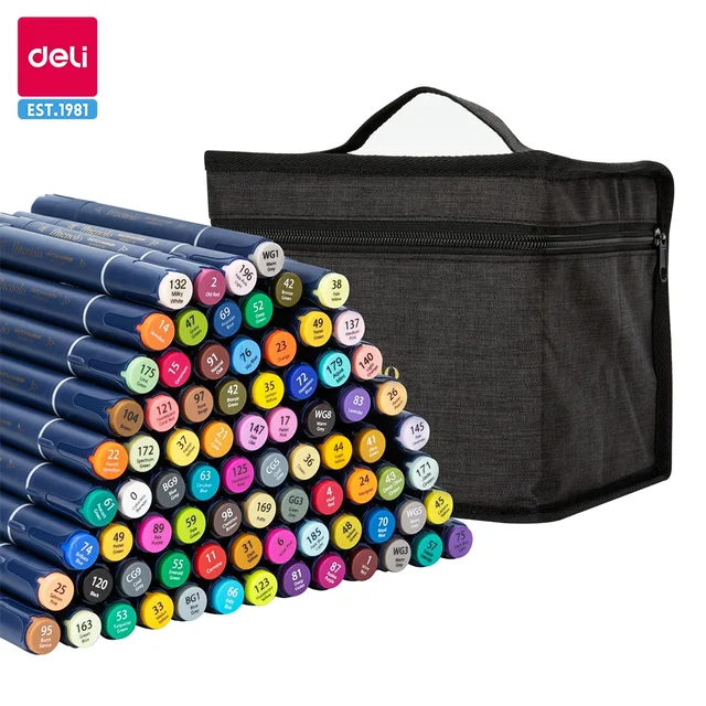 창의력을 펼치는 어린이의 놀라운 예술품을 위한 아동용 알코올 스케 만화 드로잉 마커 펜 세트 창의력을 펼치는 어린이의 놀라운 예술품을 위한 아동용 알코올 스케 만화 드로잉 마커 펜 세트