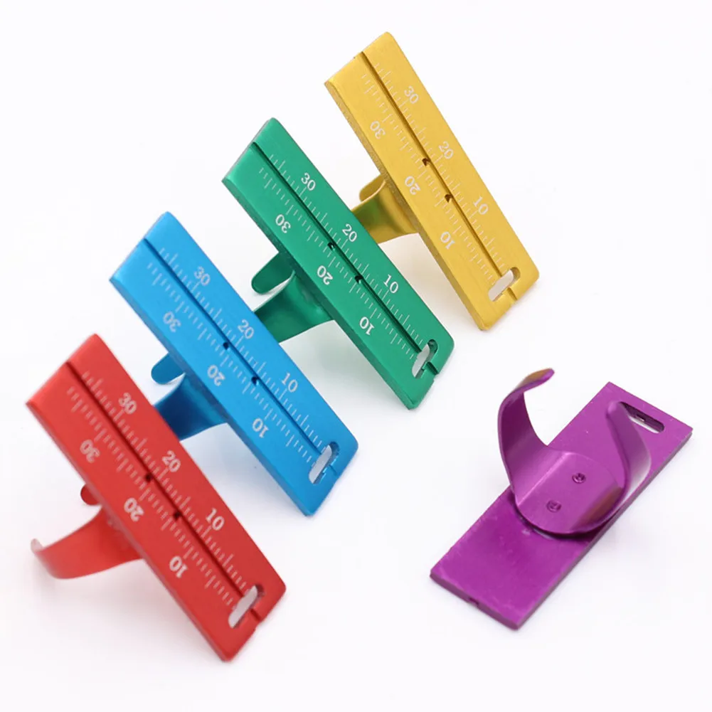 

1 Pcs Dental Rulers Aluminium Dentist Endo Finger Rulers Measure Scale Endodontic Dental Instruments Finger Measuring Tool