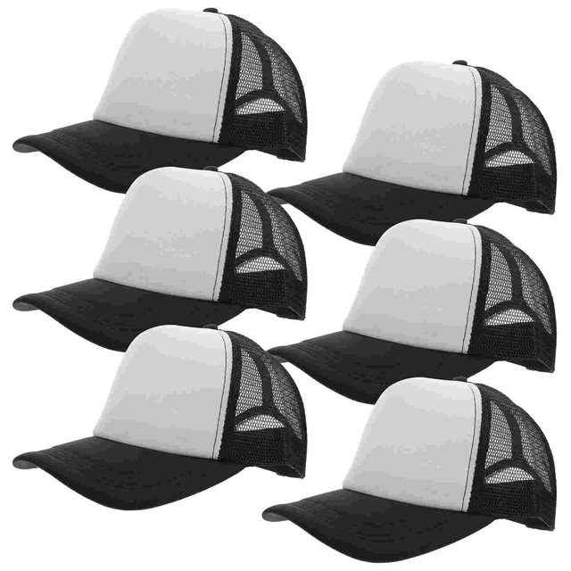 10pcs Diy Heat Transfer Baseball Cap Blank Printing Diy Hat Mesh Design  Breathable Sublimation Hat