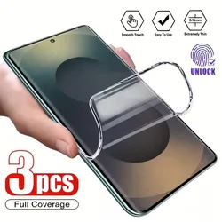 3 - Pack Soft Hydrogel Film Screen Protector Set - Hydrogel Film (Galaxy S24 Ultra)