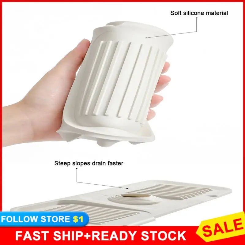 

Дренажная подставка, большая Многофункциональная подставка для ванной, кухни, подставка для сушки посуды, противоскользящая подставка, термостойкий Коврик