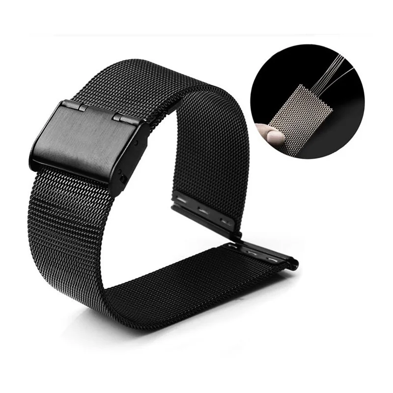 Stainless Steel Milanese Watch Strap with Tool - Universal Waterproof Watch Bracelet Accessory