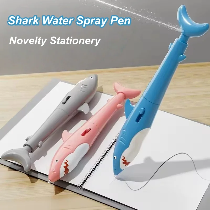 Sinmoe Shark Shaped Pens For Kids Cute Fun Pens Bulk Plastic Novelty Pencil Shark Birthday Party