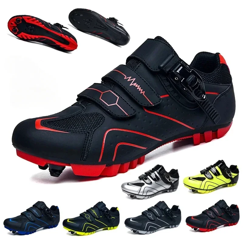 

NEW Cycling Sneaker MTB Bicycle Flat Shoes Men Mountain Bike Racing Road Speed Footwear Fashion Cleat Spd Biking Women Sports