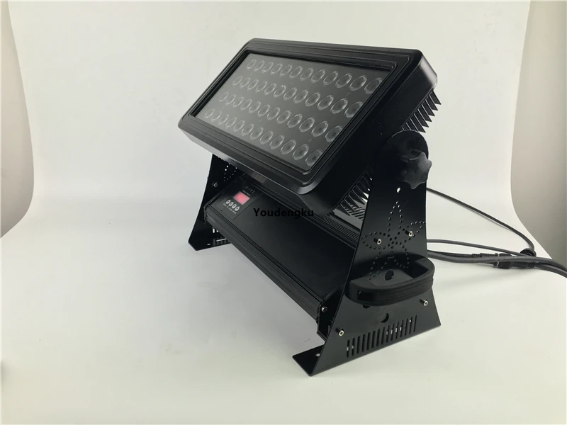 Description Picture 3 of item2 pieces Waterproof building LED wash light 48*18W rgbwa uv 6in1 dmx512 City Color Wall Washer LED Outdoor Walling Uplights