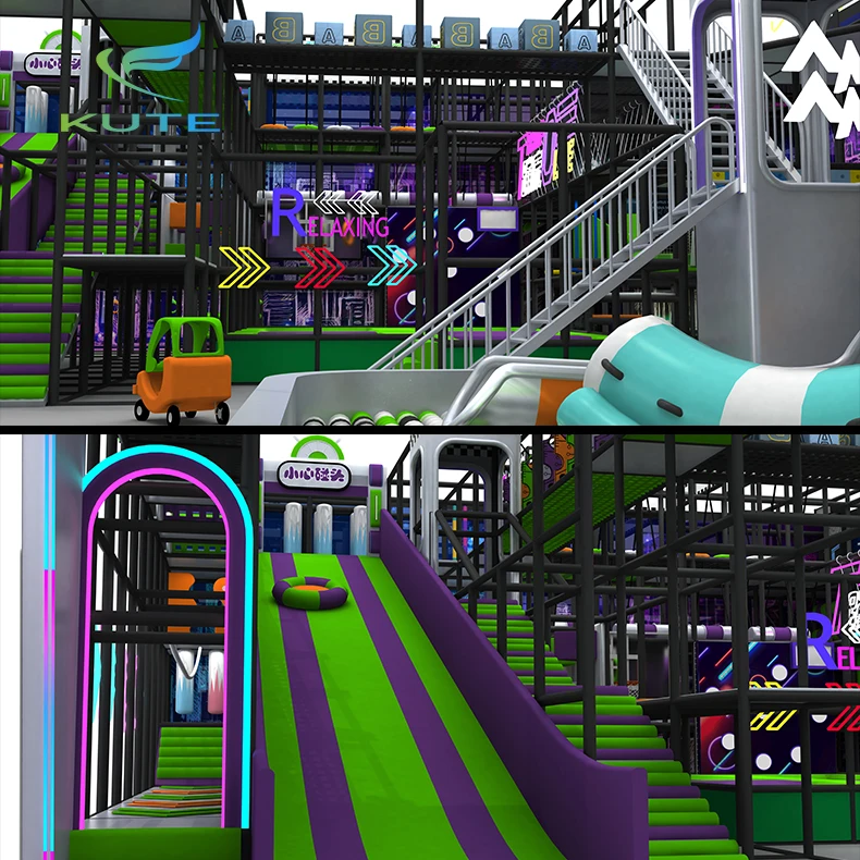 Custom Children Space Theme Indoor Playground Equipment Maze