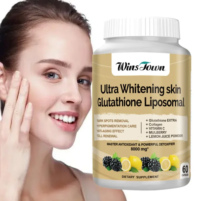 

Glutathione Capsules Skin Lightening Glutathione Lipids Anti Cellular Aging Anti Free Radicals Healthy Food Dietary Supplements