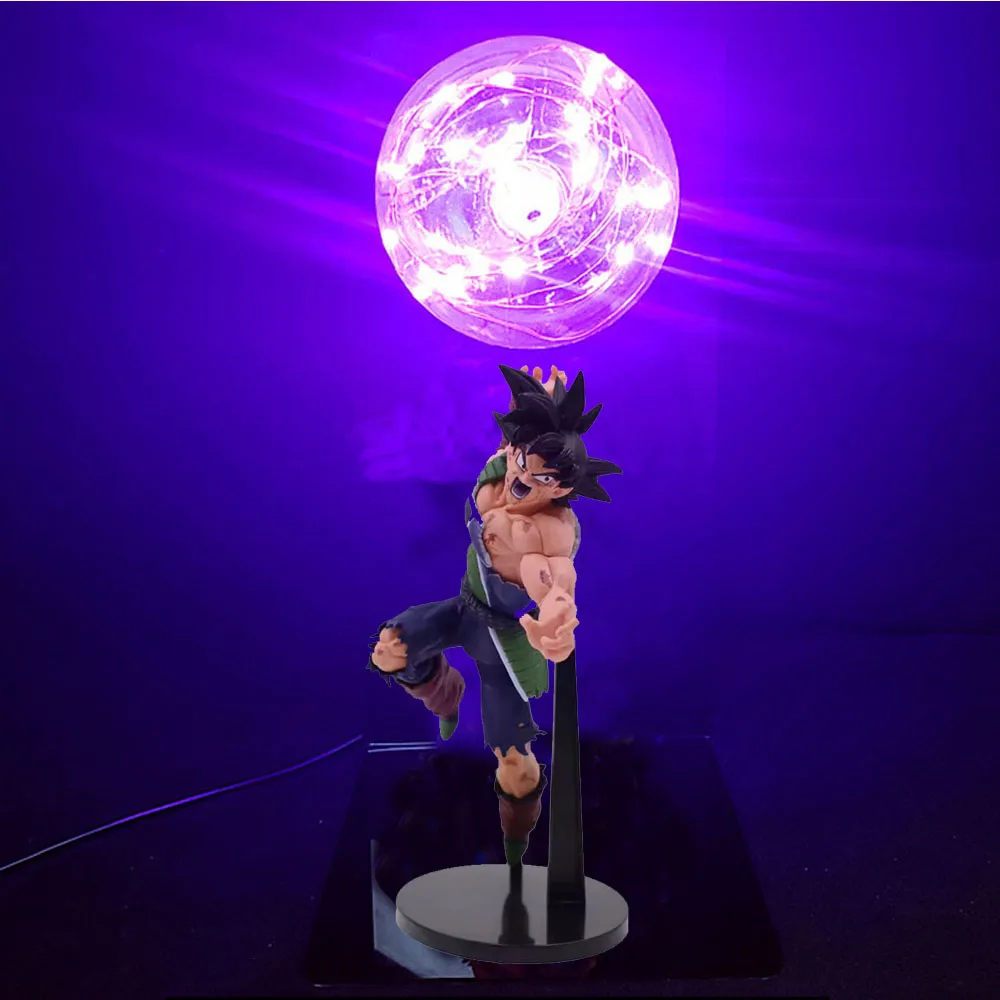 NEW Dragon Ball Lamp Super Saiyan Ultra Instinct Goku Vegeta Gogeta Figuras  LED Night Light DBZ Lamp Goku Bedroom Burdock Gifts