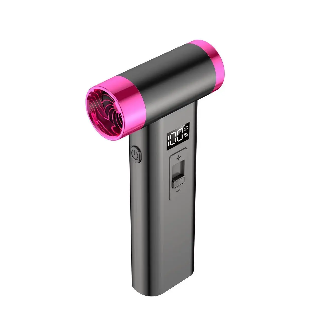 Portable Wireless Hair Dryer Multifunctional Air Duster Travel USB Rechargeable 110000RPM High Speed Blow Dryer Only Cold Wind