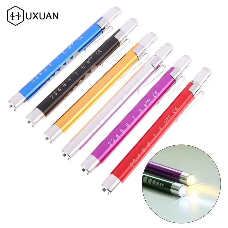 

Medical Pen Light First Aid LED Pen Light Work Inspection Flashlight Torch Doctor Nurse EMT Emergency Multi Function