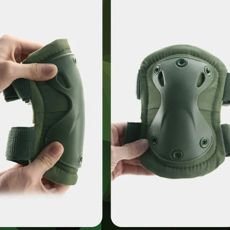 Combat Kneepads Adults CS Paintball Airsoft Hunting Gear War Game Battle Knee Protector Outdoor Hiking Working Skiing Knee Pads