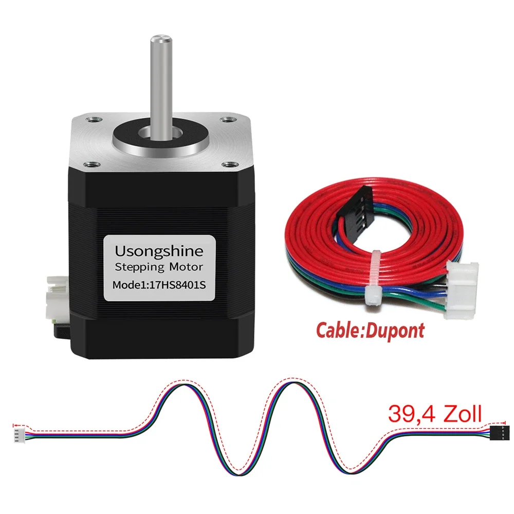 Usongshine High-Performance Nema17 Stepper Motor for CNC and 3D Printing Applications