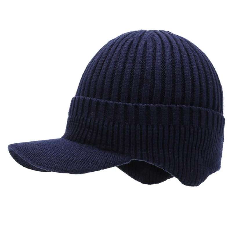 Tanio Ciepłe czapki zimowe mężczyźni Trooper Aviator kapelusz z nausznikami sklep