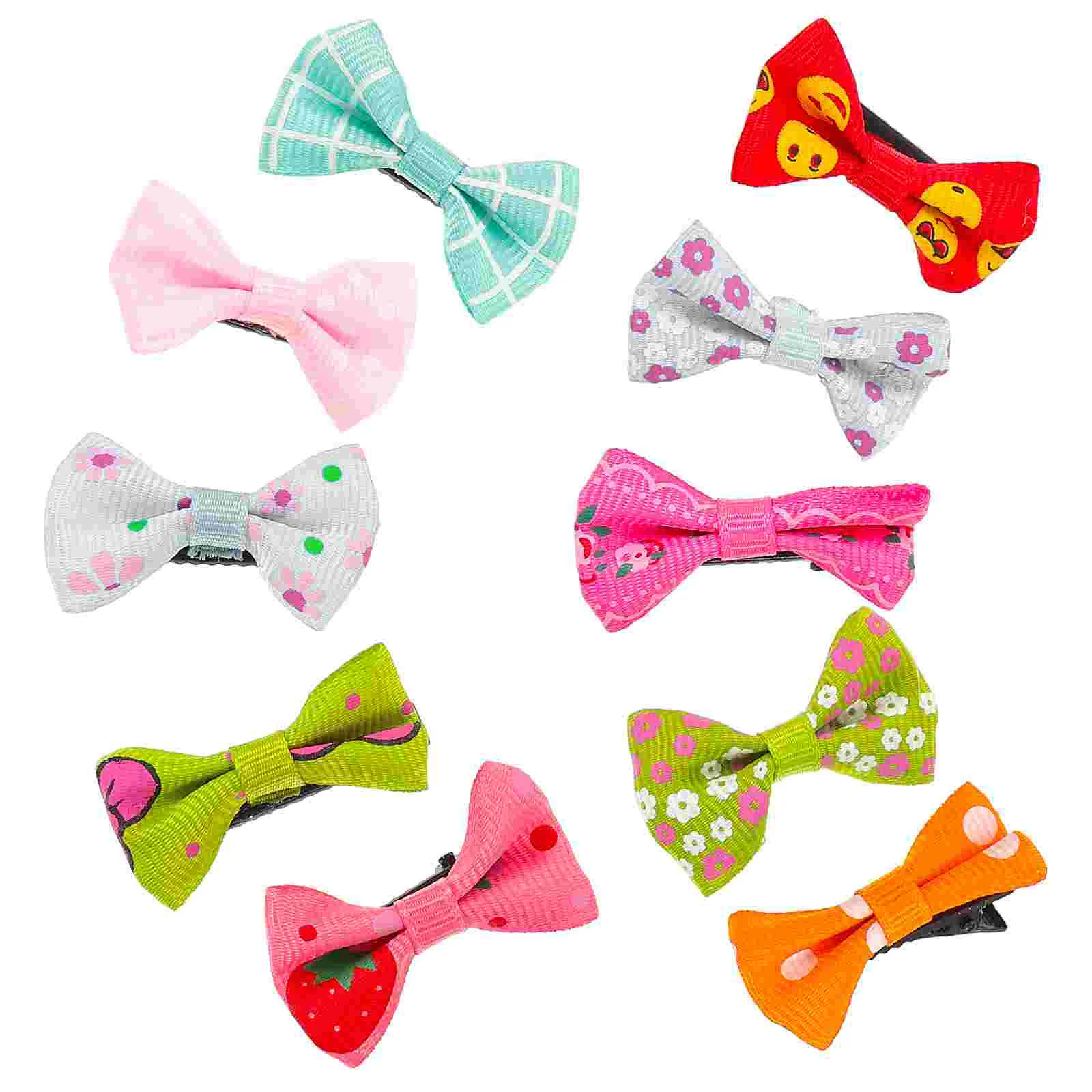 

Puppy Dog Hair Bow Alligator Clips Small Adorable Bowknot Hairpin Kitten Bow Barrettes Pet Grooming Hair Accessories