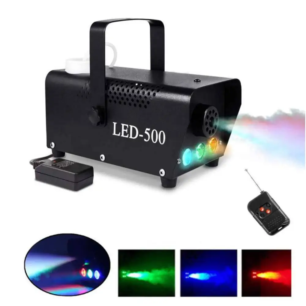500W Fog Machine With Remote - 2500CFM Smoke Machine For Parties & Events