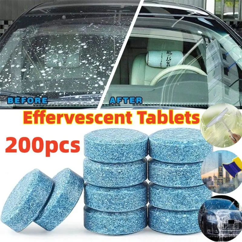 50pcs Windshield Washer Fluid Tablets Car Automobile Wiper Cleaner  Effervescent - AliExpress