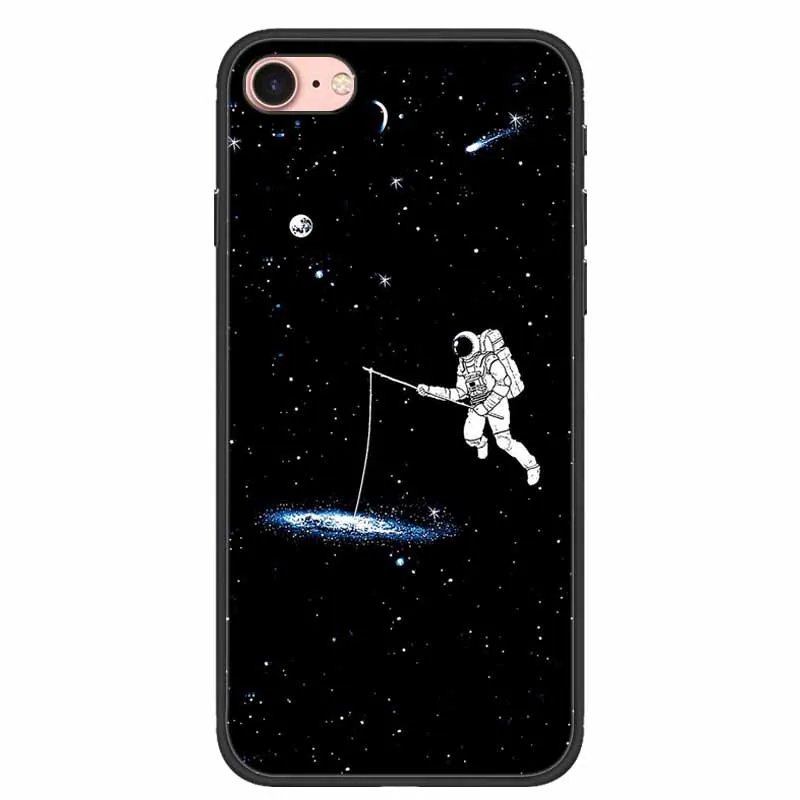Sleek Black Silicone Soft Protective Case for iPhone - Cool and Durable Design