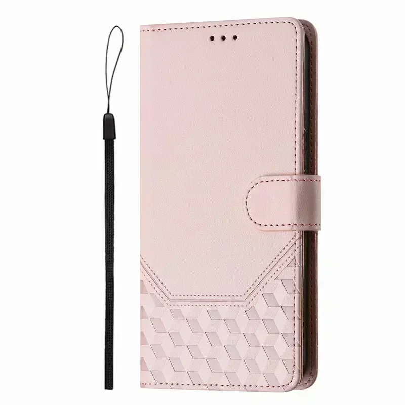 Luxury Honeycomb Wallet Phone Protective Case #EPB
