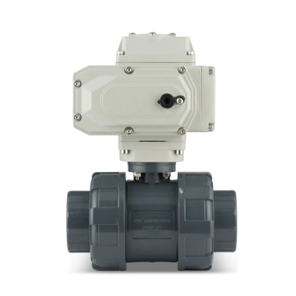 Kplq961 Motorized Upvc Ball Valve Dn15dn100 Trueunion Connection