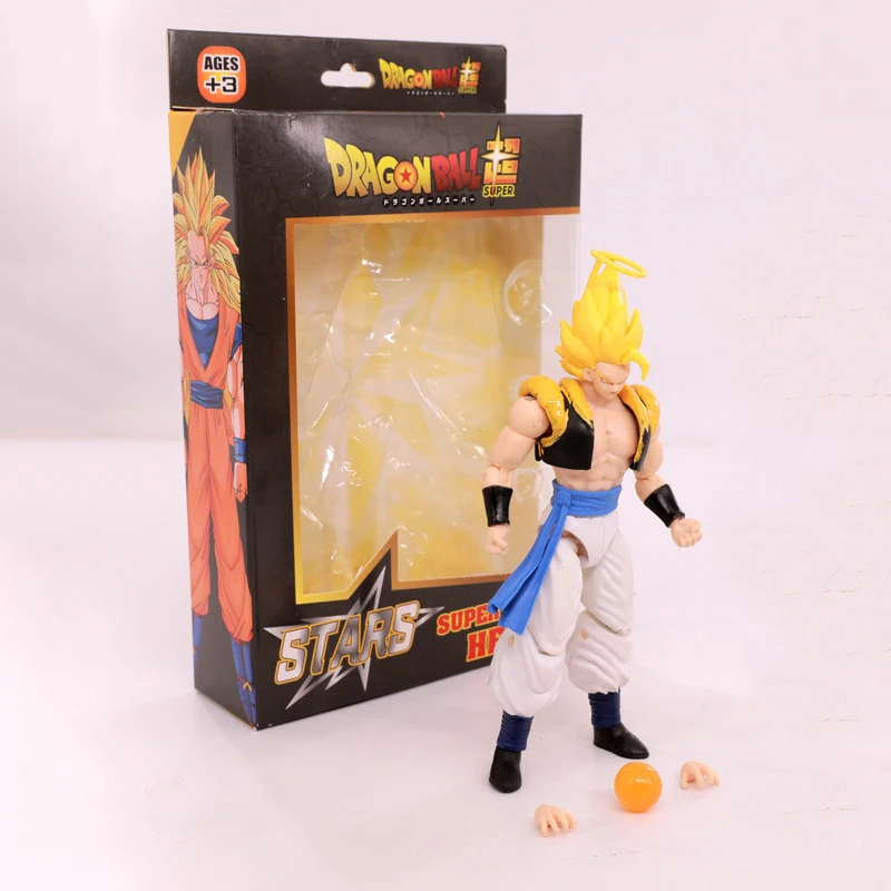 ETERSTARLY 9 Dragon Ball Z Super Saiyan Gogeta Figure Anime