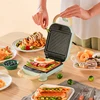 650W Electric Sandwich Maker Multifunction Waffle Maker Household Toaster Automatic Breakfast Machine With 5 Nonstick Bakeware 1