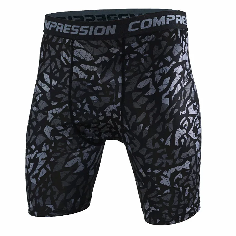 Running Shorts Men Workout Basketball Gym Compression Shorts Fitness