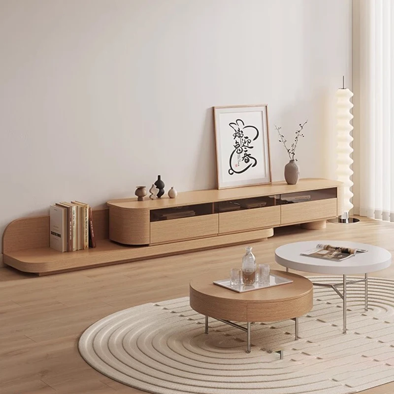

Standing Vintage Tv Stand Wood Luxury Mobility Floor Simple Tv Table Mobility European Mobile Tv Soggiorno Living Room Furniture