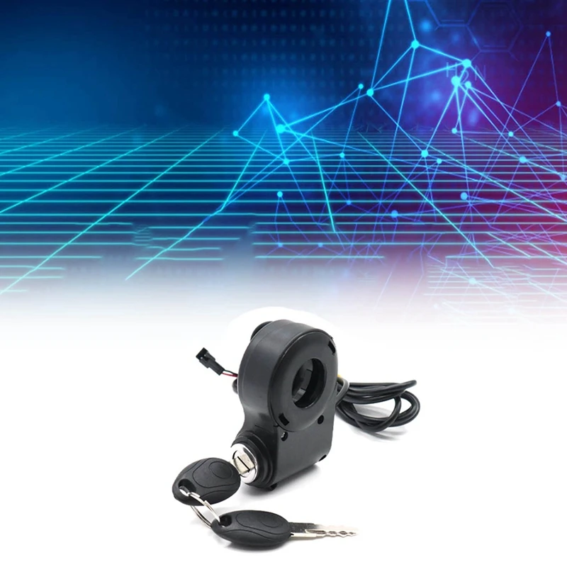 E-Bike Lgnition Lock Key Thumb Throttle Switch Power For KUGOO M4 M5/Xiao Mi M365 Universal Electric Scooter Accessories electric scooter switch