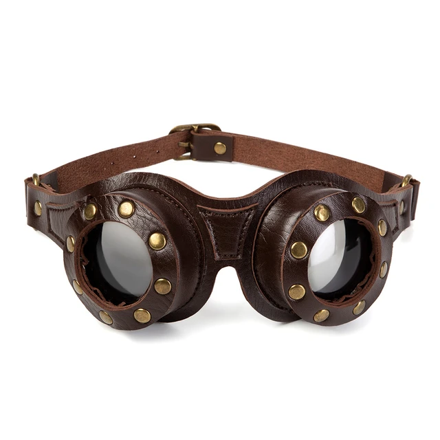 Vintage Steampunk Goggles Glasses for Men Women Halloween DIY Gothic  Cosplay Costume Punk Style Eyewear Sunglasses - AliExpress