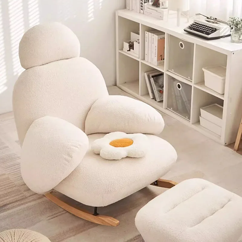 

Cute Modern Chairs Ergonomic Adults Kids Lounge Mobile Chairs Lazy White Muebles Para El Hogar Arm Accent Nordic Chair