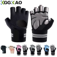 Weightlifting Gloves with Wrist Support for Heavy Exercise Body Building Gym Training Fitness Handschuhe Workout Crossfit Gloves 1