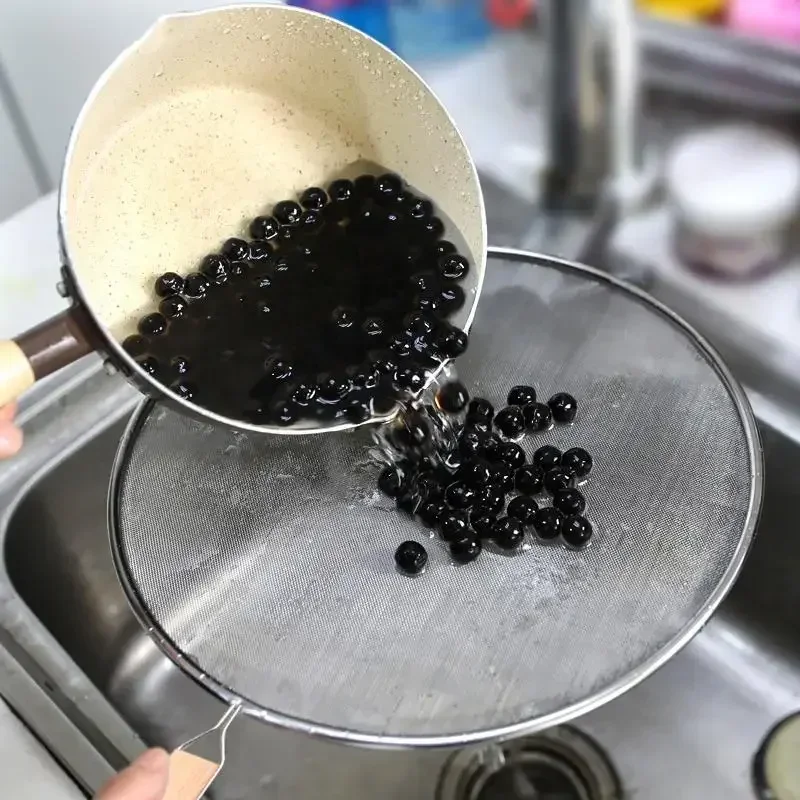 21cm/25cm/29cm/33cm Oil Splatter Screen Stainless Steel Splatter Screen Mesh Pot Cover Oil Frying Pan Lid With Handle Cook Tools