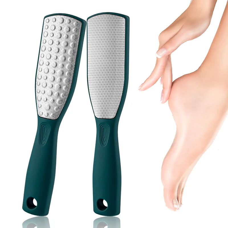 Double Side Foot Rasp Hard Dead Skin File Calluses Remover Foot Care Pedicure Grinding Tool Stainless Steel Beauty Tool