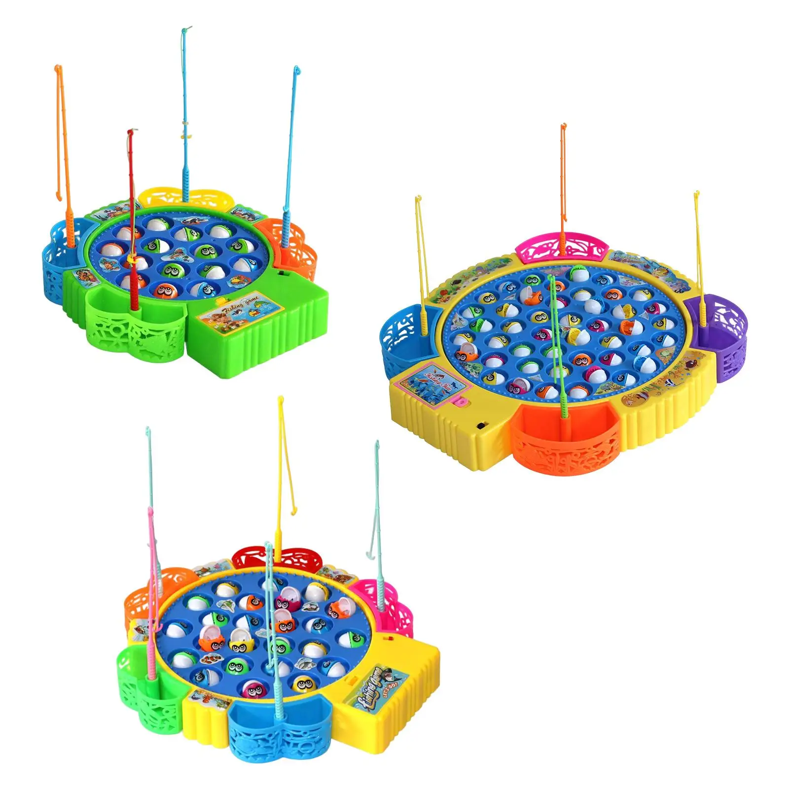 Rotating Fishing Game Kids Toy for Kids Children Early Learning Toy Ages 3+  - AliExpress