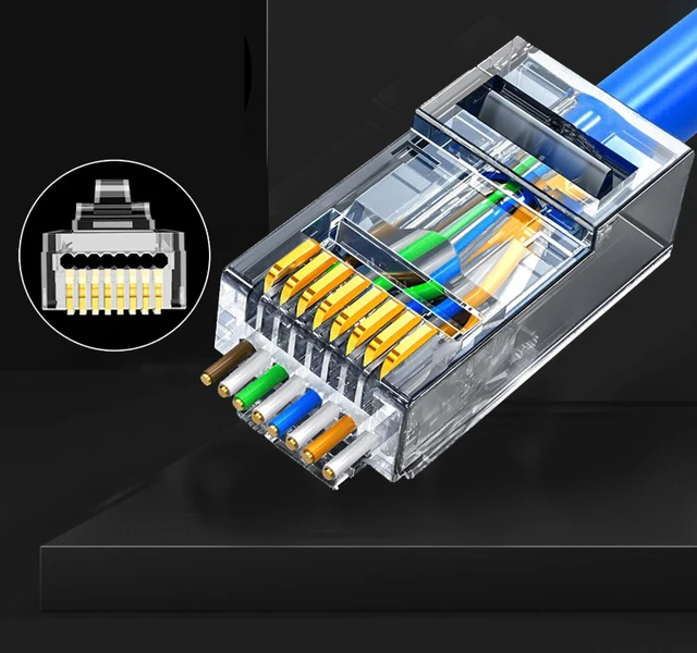 50 Pezzi 3/4" J Gancio Soffitto Batwing Mount CAT6 CAT5 Rete Filo - Foto 5