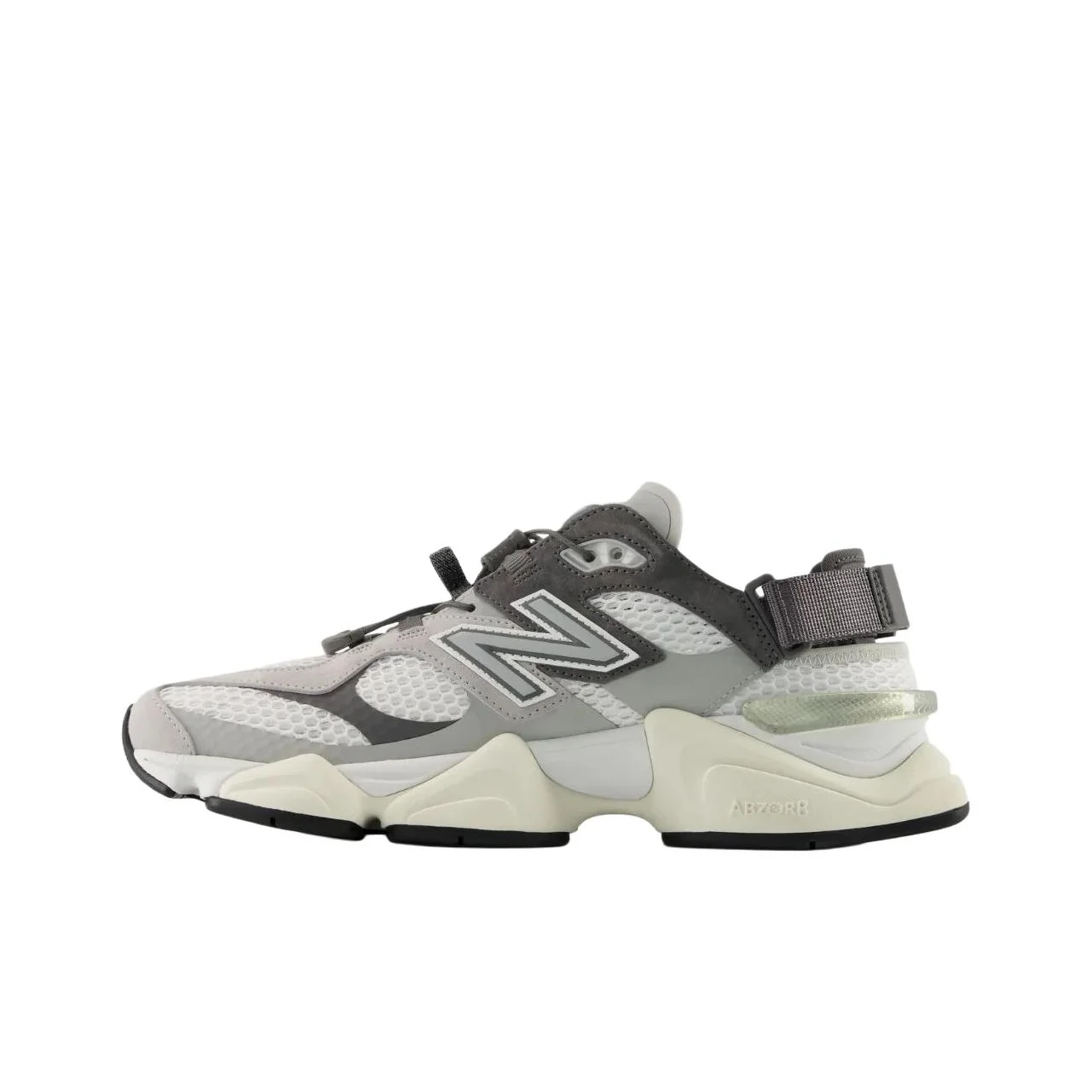 New Balance NB 9060 Chaussures Casual de Support Unisexe Blanc Gris U90603FA 1