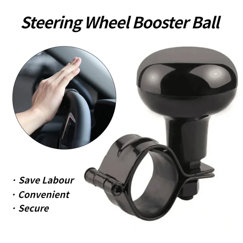 

Steering Wheel Booster Ball Knob Universal Wheel Car Booster Iron Clip Steering Power Handle Auto Parts Suitable for Cars Trucks