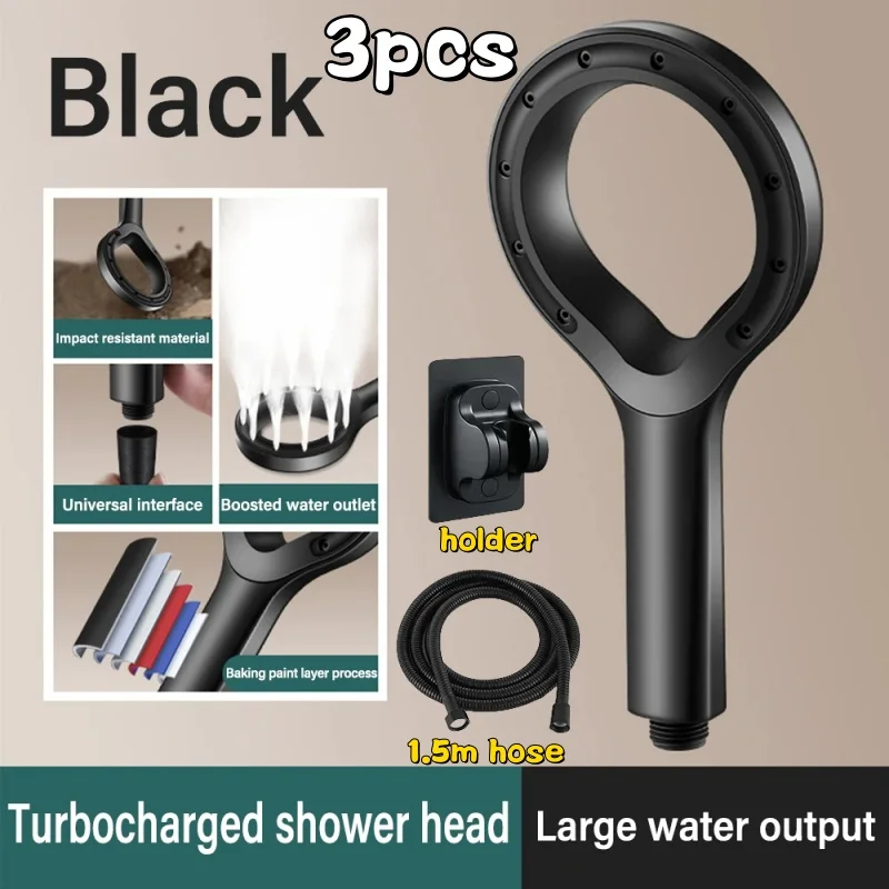 3pcs Set-Black