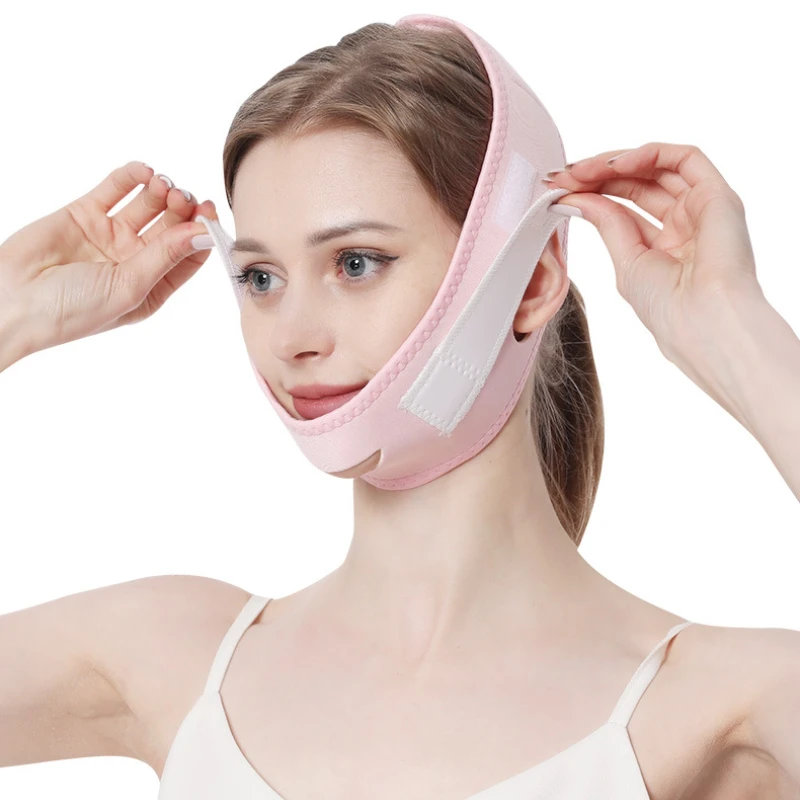 Face Slim V-Line Lift Up Mask Cheek Chin Neck Slimming Thin Belt Strap Beauty Delicate Facial Thin Face Mask Slimming Bandage