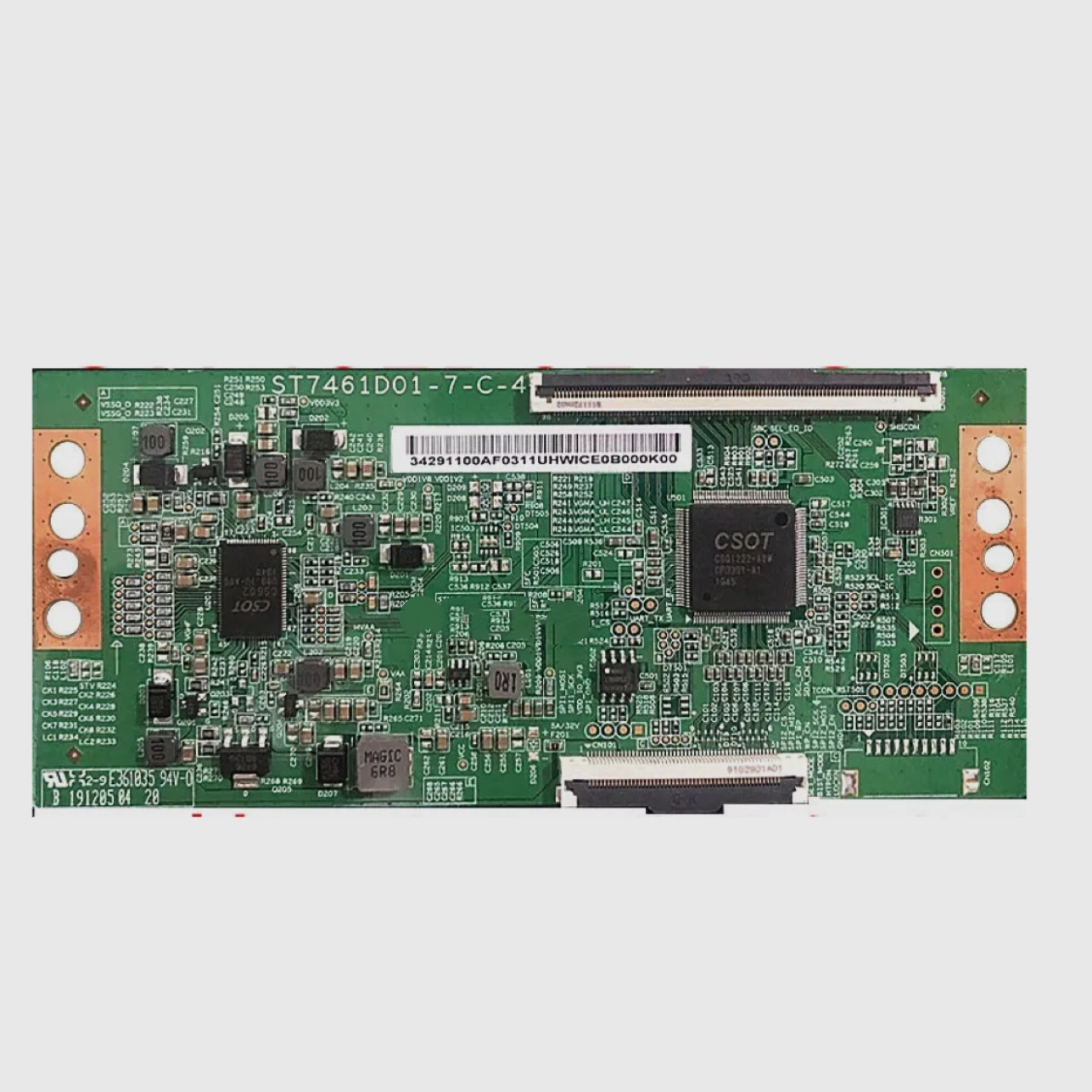 ST7461D01-7-C-4 LCD TV에 적합한 4K T-Con 보드 기존 로직 보드