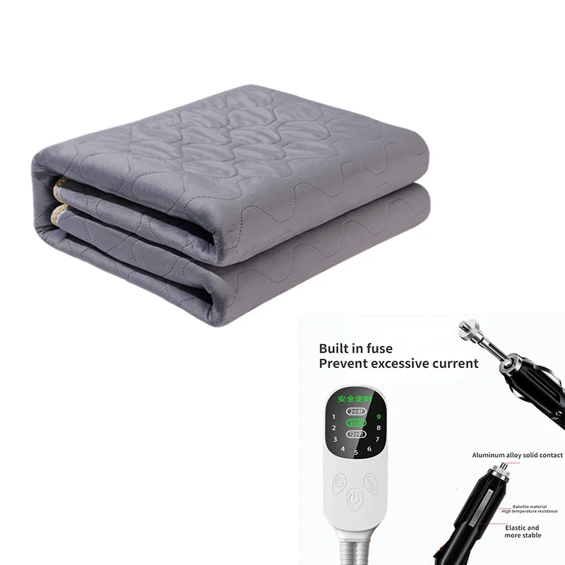 12vCarHeatingBlanketAutoElectricalBlanketForCarElectricCar
